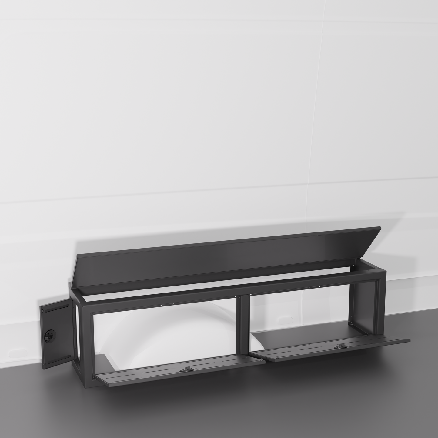12" Wheel Well Cover - 60" x 12" x 15" Van Wife Components