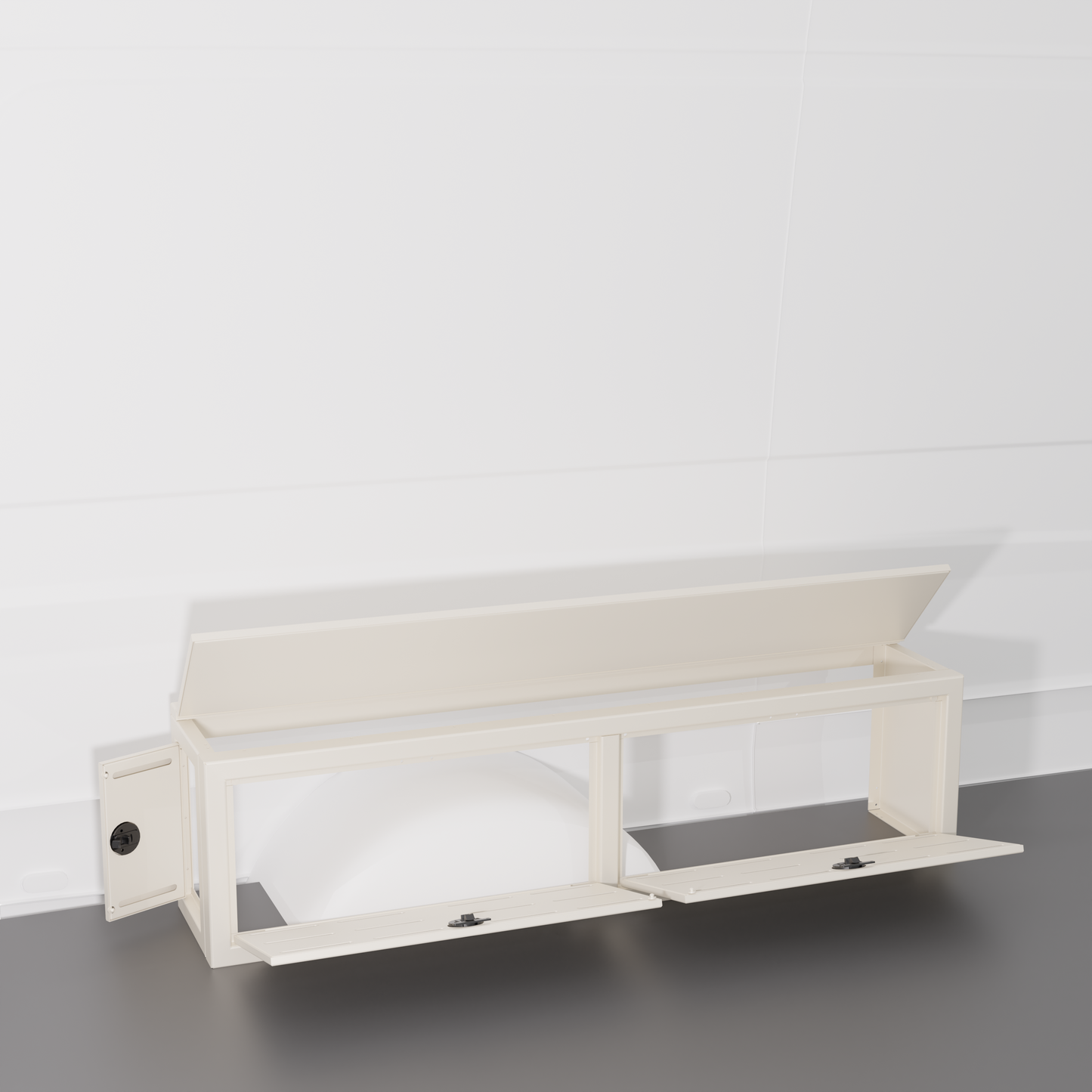 12" Wheel Well Cover - 60" x 12" x 15" Van Wife Components