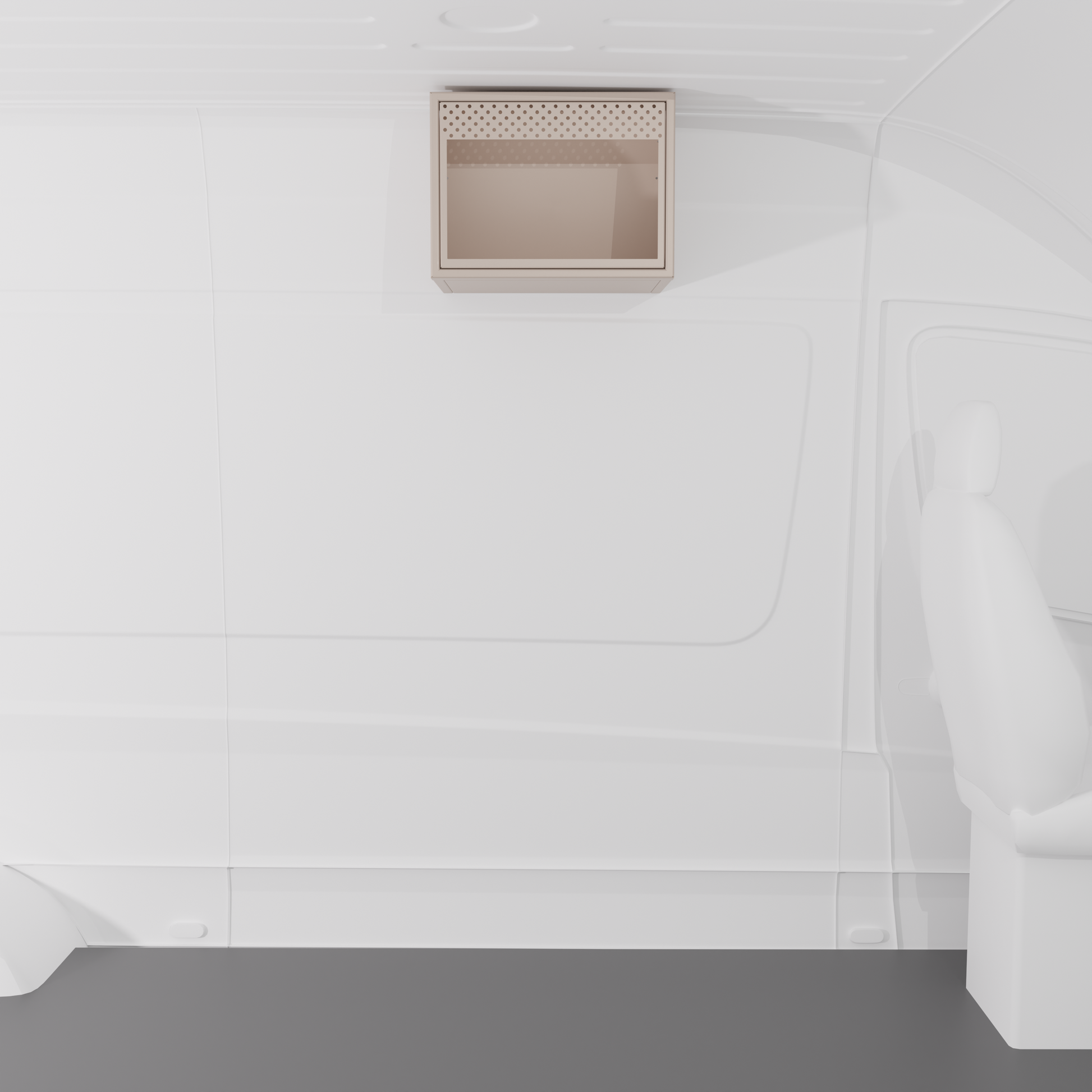 20" Microwave Cabinet - Angled Van Wife Components