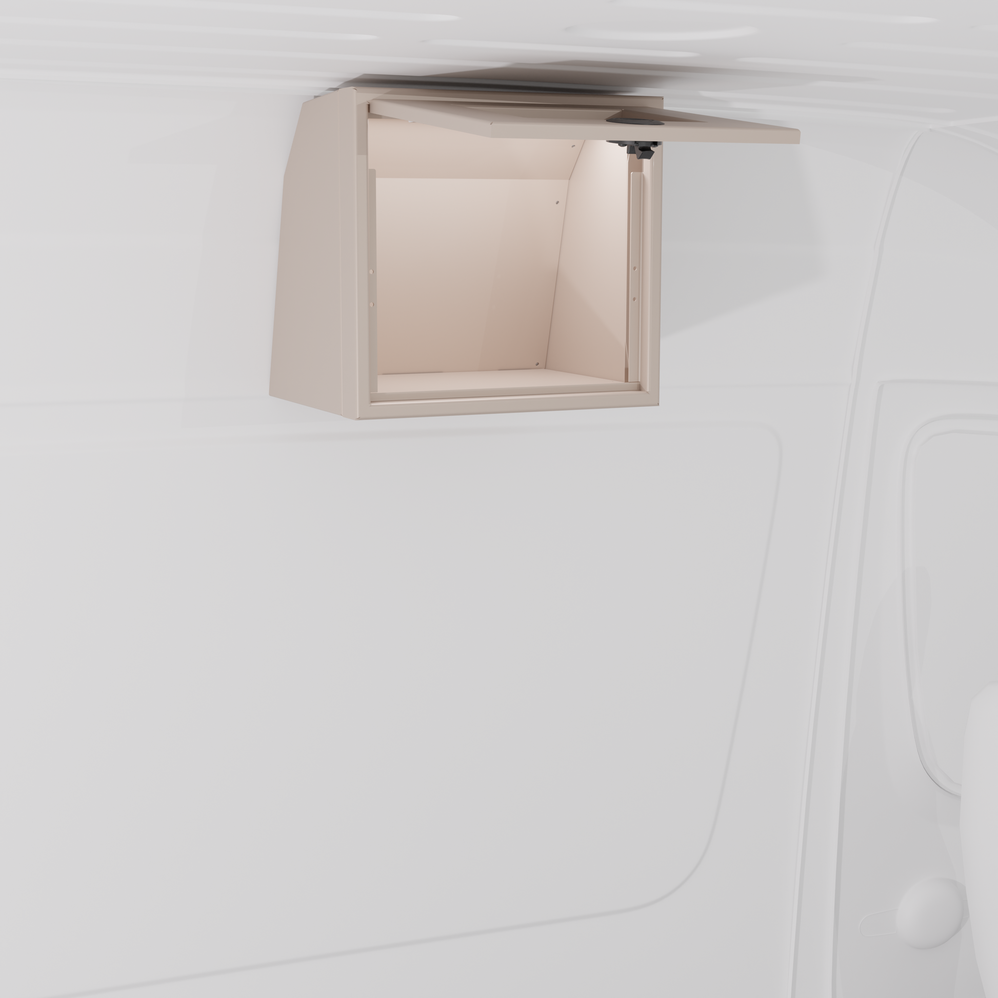16" Upper Cabinet - Angled Van Wife Components