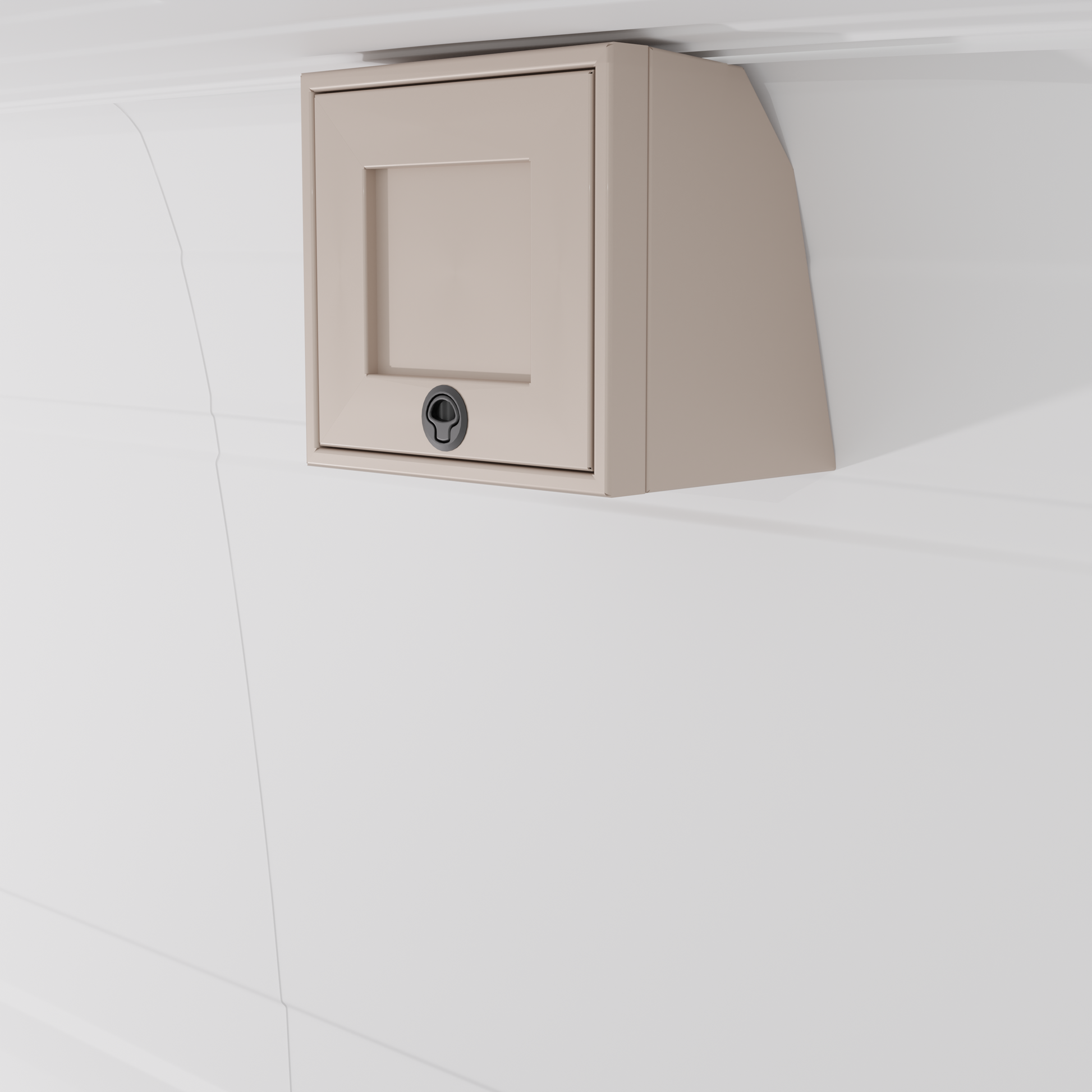 16" Upper Cabinet - Angled Van Wife Components