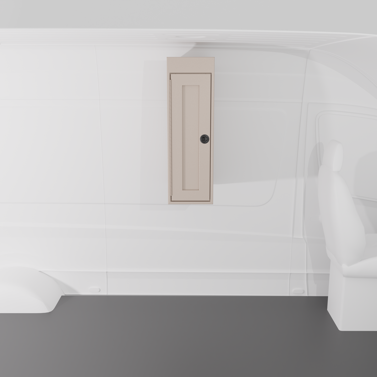 Upper Closet - 12"x22"x38" Van Wife Components