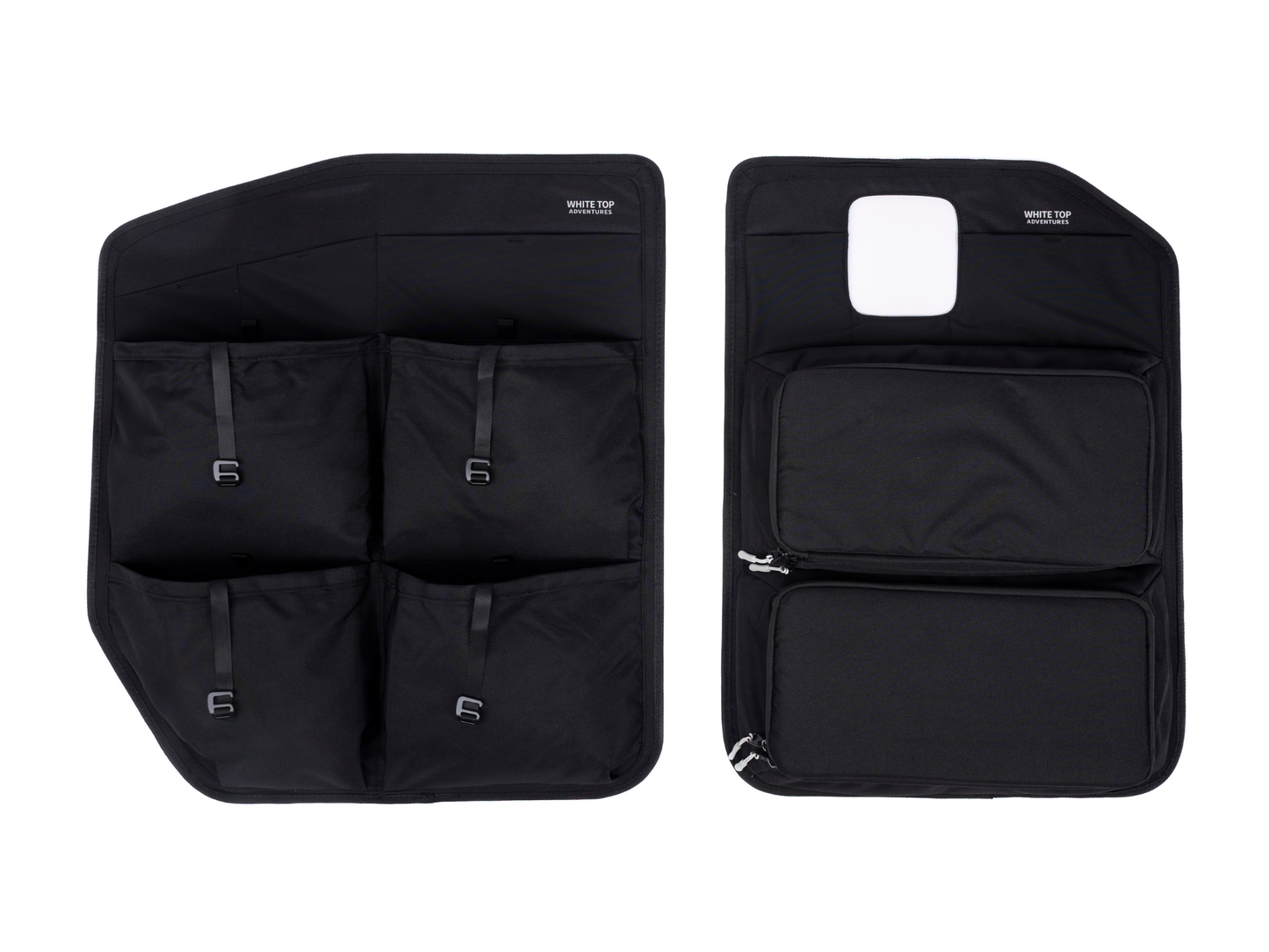 Mercedes Sprinter Rear Door Storage Panels Bundle (Upper, Middle & Lower) White Top Adventures