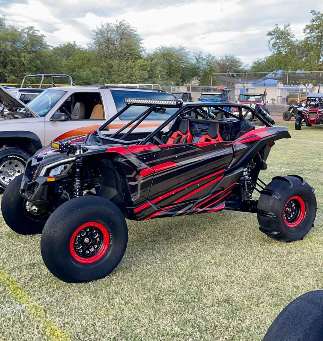 2017+ Can Am Maverick X3 2DR Standard Radius Cage UTV SPEED