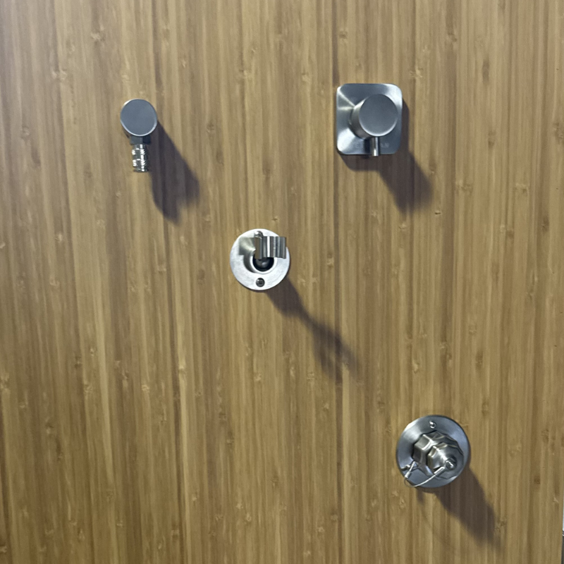 Stainless Steel RV and Marine Shower Port System GoCode
