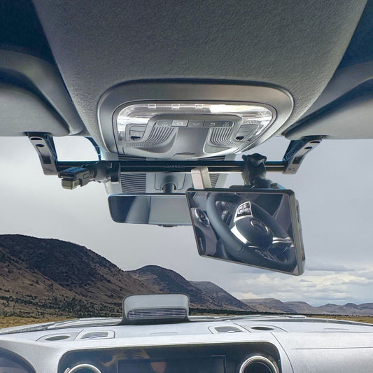 Sprinter Van Visor Tube  Mount for Navigation Devices and Accessories – TERRA X Visordok TubeTrak