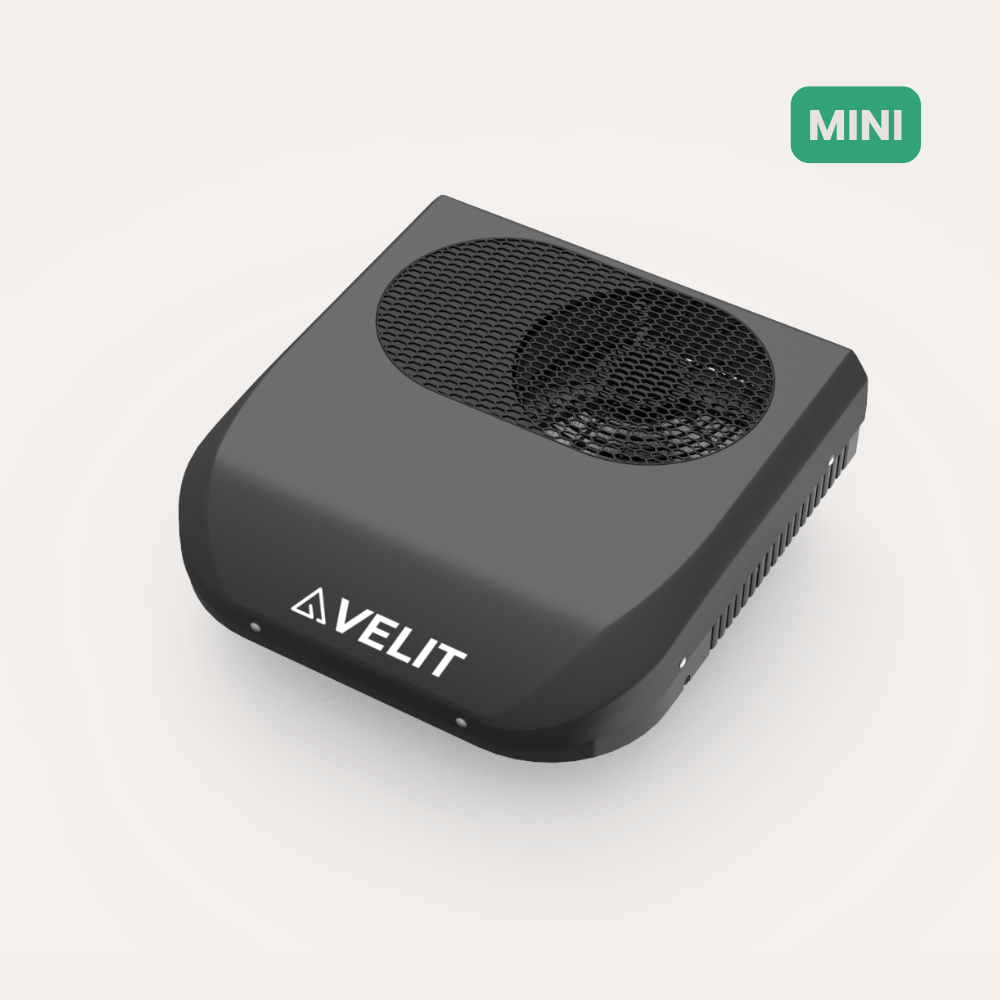 Velit 2000R Mini - 12V/48V Rooftop Air Conditioner velitcamping