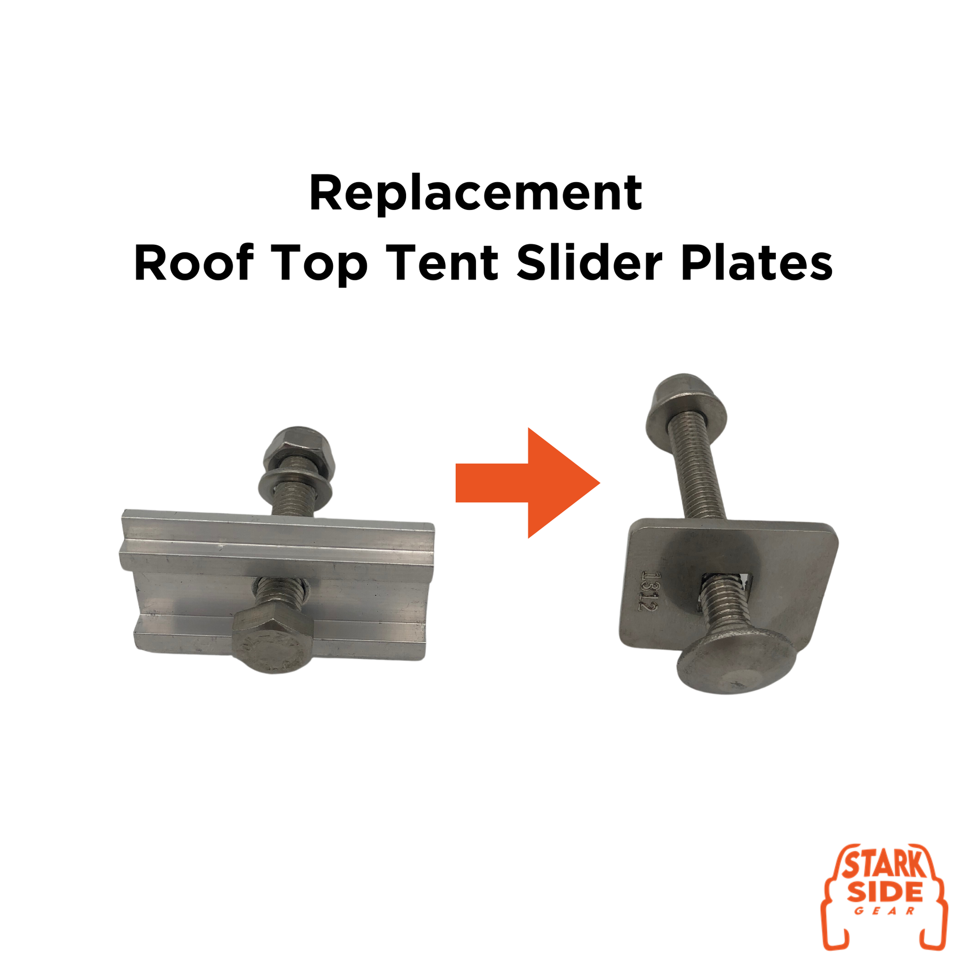 Replacement Roof Top Tent Slider Plates Vanultra