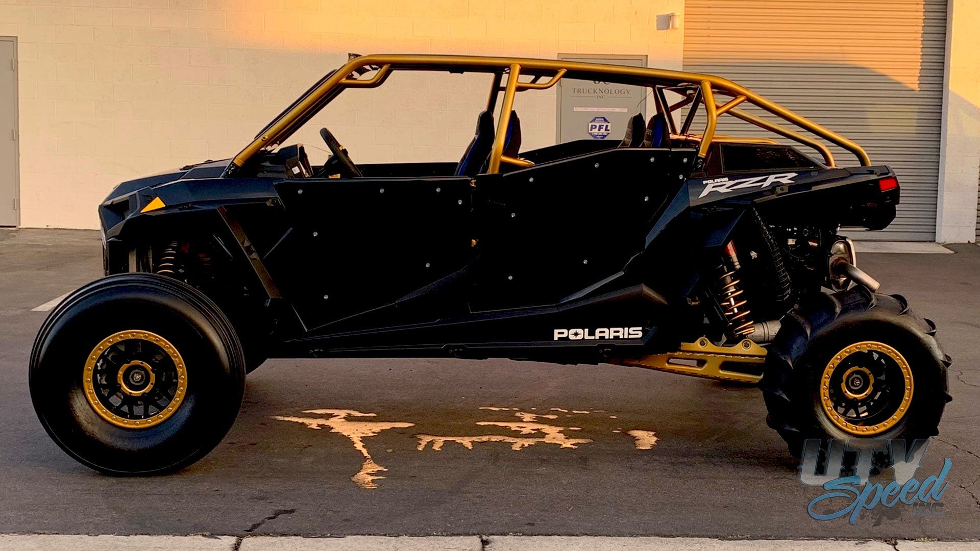 2014-2023 Polaris RZR 4DR Fastback Cage UTV SPEED