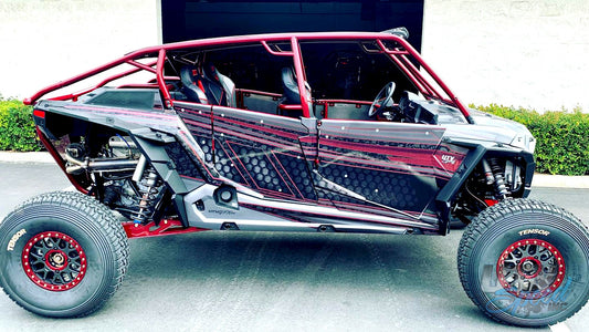 2014-2023 Polaris RZR 4DR Rear Bumper Cage UTV SPEED