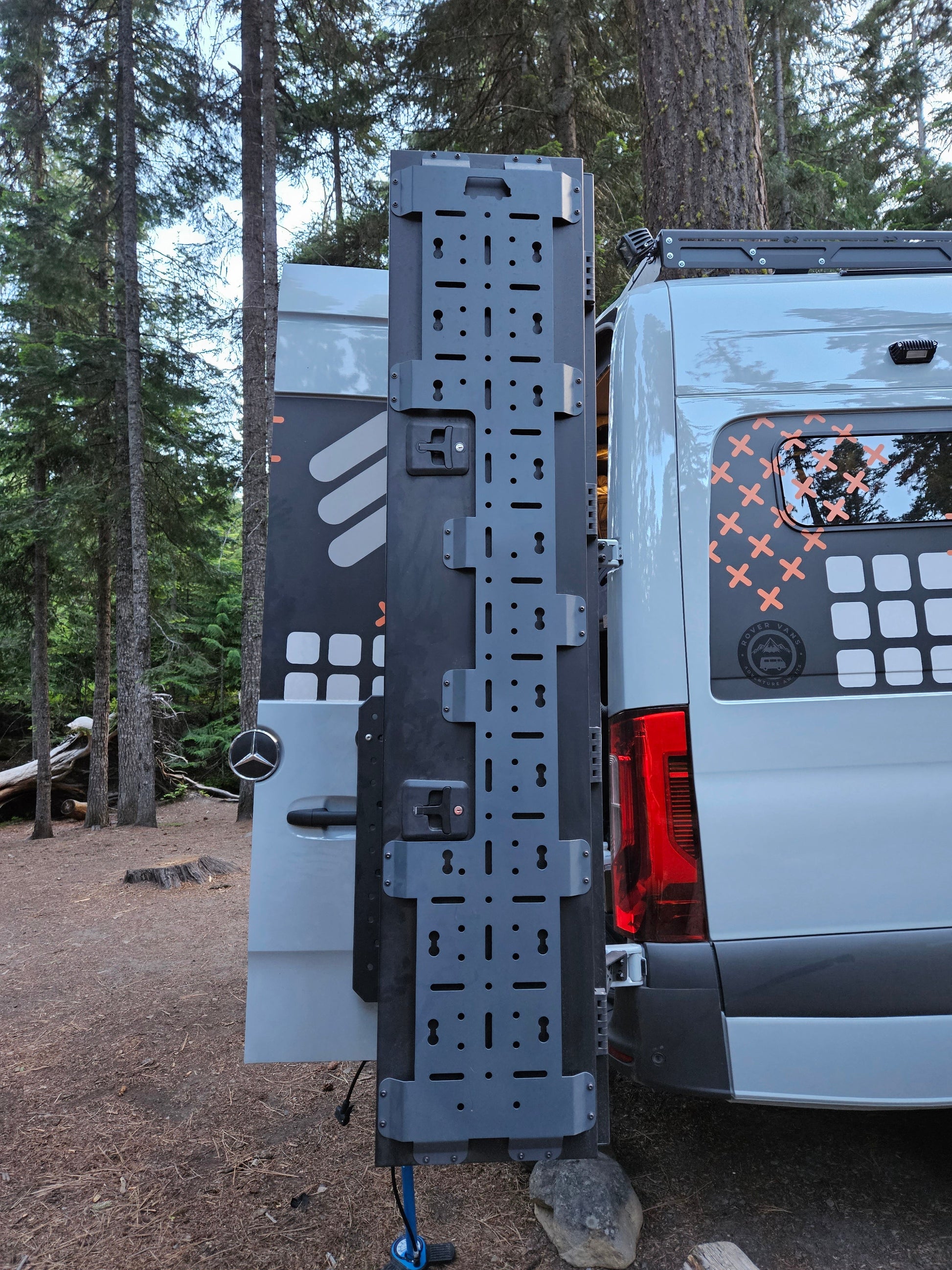 Rover Vans Ski/Snowboard Box for Van Rear Rover Vans