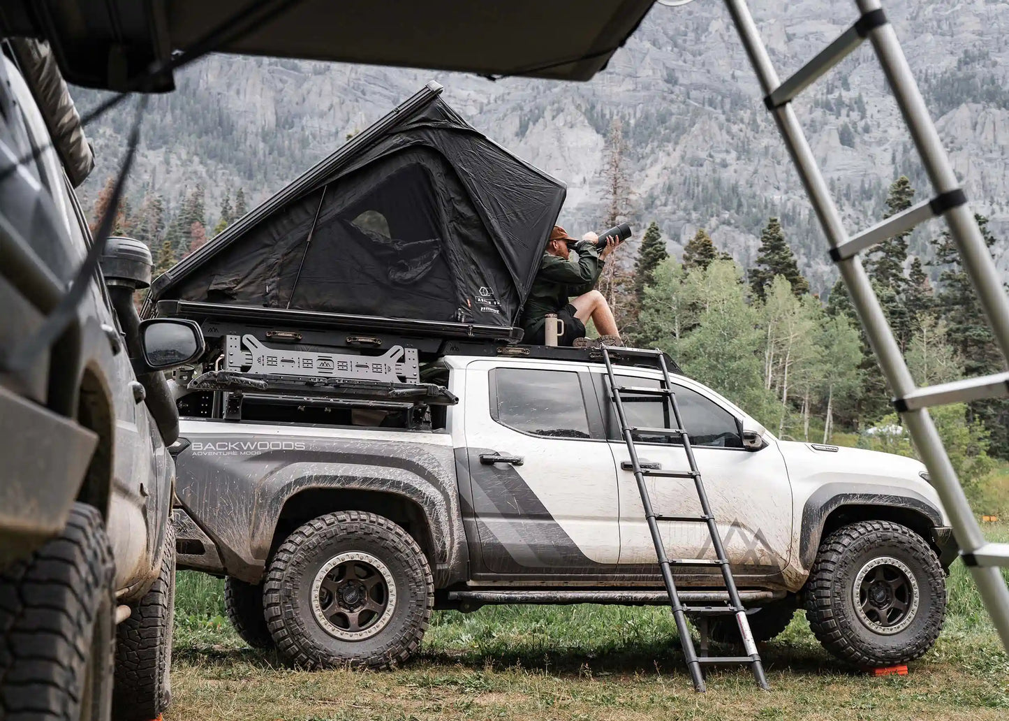 DRIFTR Toyota Tacoma Roof Rack (2024-2026) Backwoods Adventure Mods