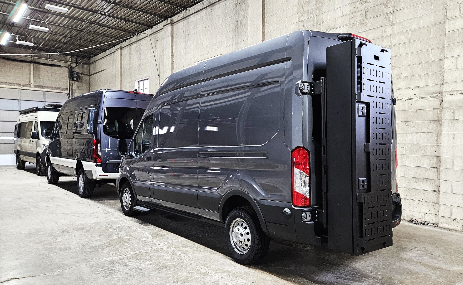 Rover Vans Ski/Snowboard Box for Van Rear Rover Vans