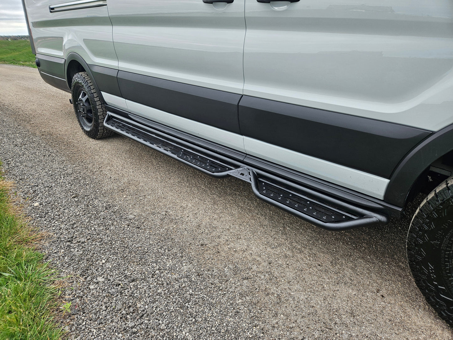 Rover Vans Side Steps for Ford Transit