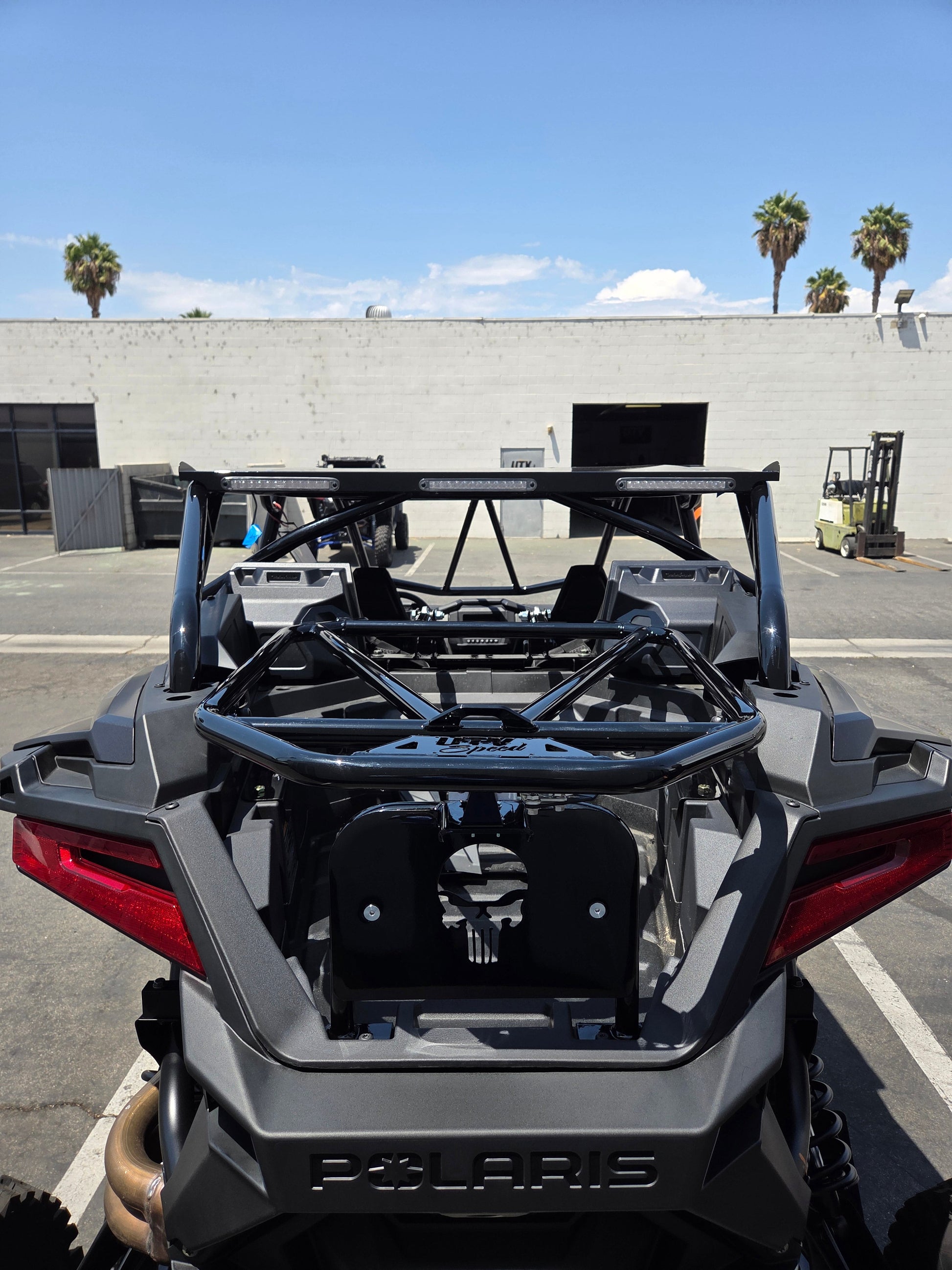 Tire Carrier with shocks for the Polaris Pro R by UTV Speed UTV SPEED
