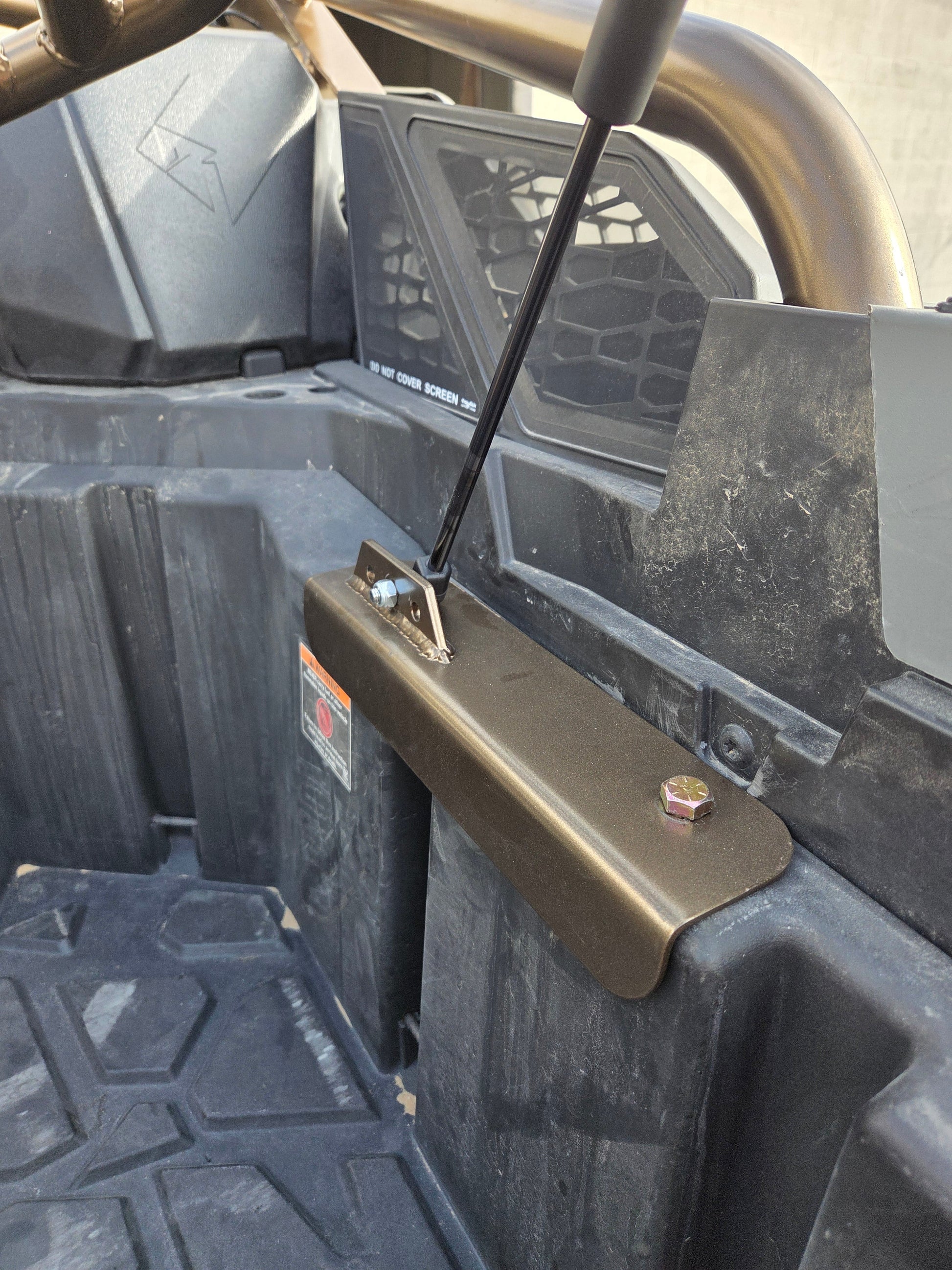 Tire Carrier with shocks for the Polaris Pro R by UTV Speed UTV SPEED