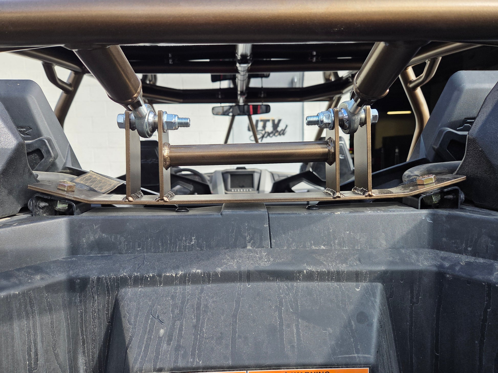 Tire Carrier with shocks for the Polaris Pro R by UTV Speed UTV SPEED