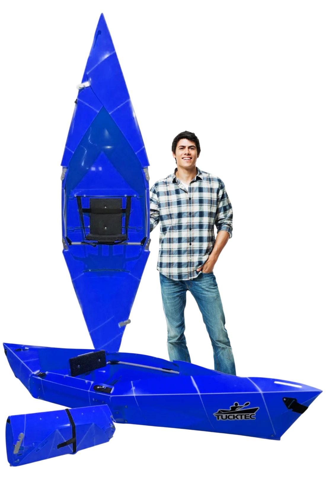 Tucktec Foldable Kayak| Origami - 2 minute assembly | Folding Portable Kayak 8 foot Jr. Tucktec Folding Kayaks