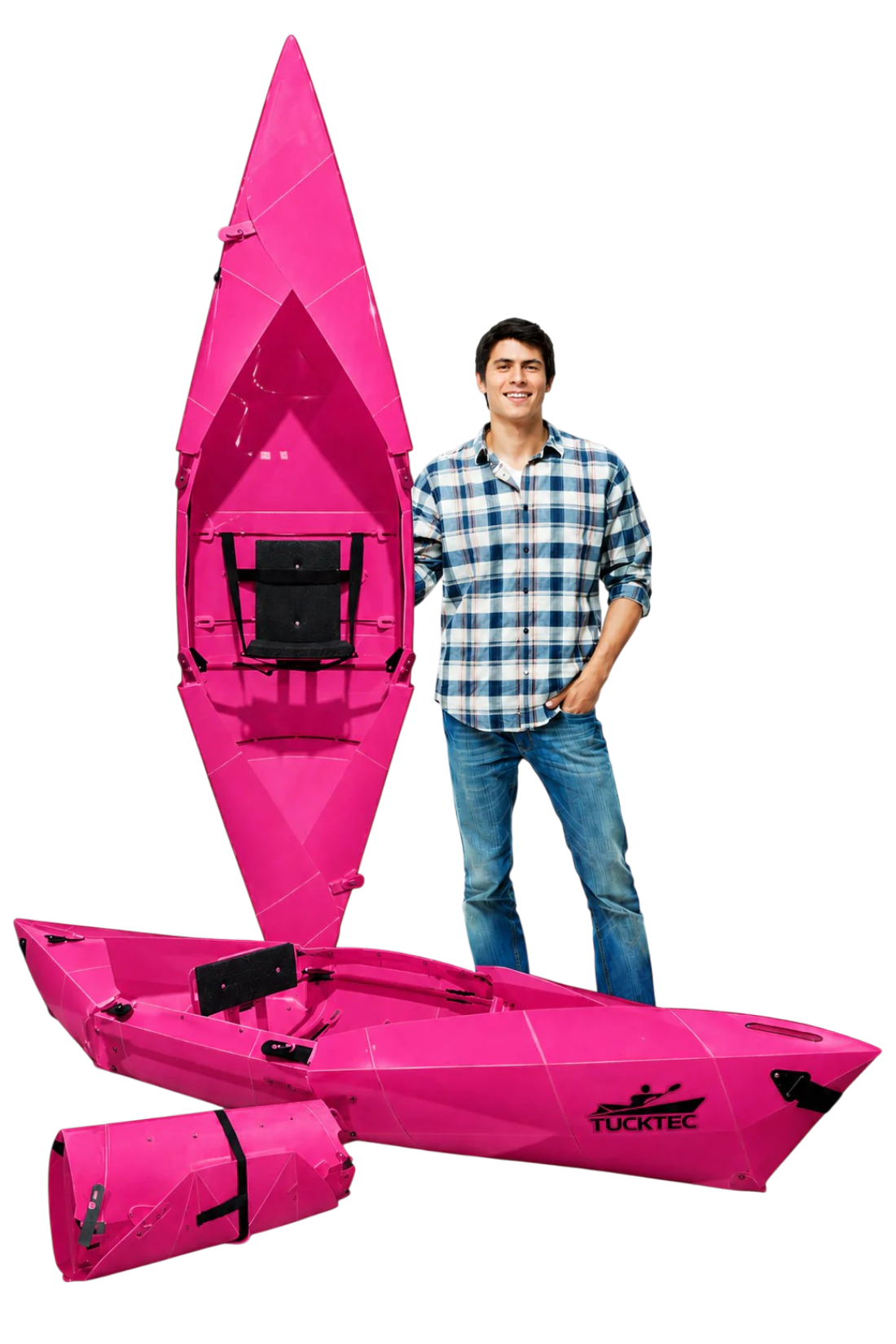 Tucktec Foldable Kayak| Origami - 2 minute assembly | Folding Portable Kayak 8 foot Jr. Tucktec Folding Kayaks