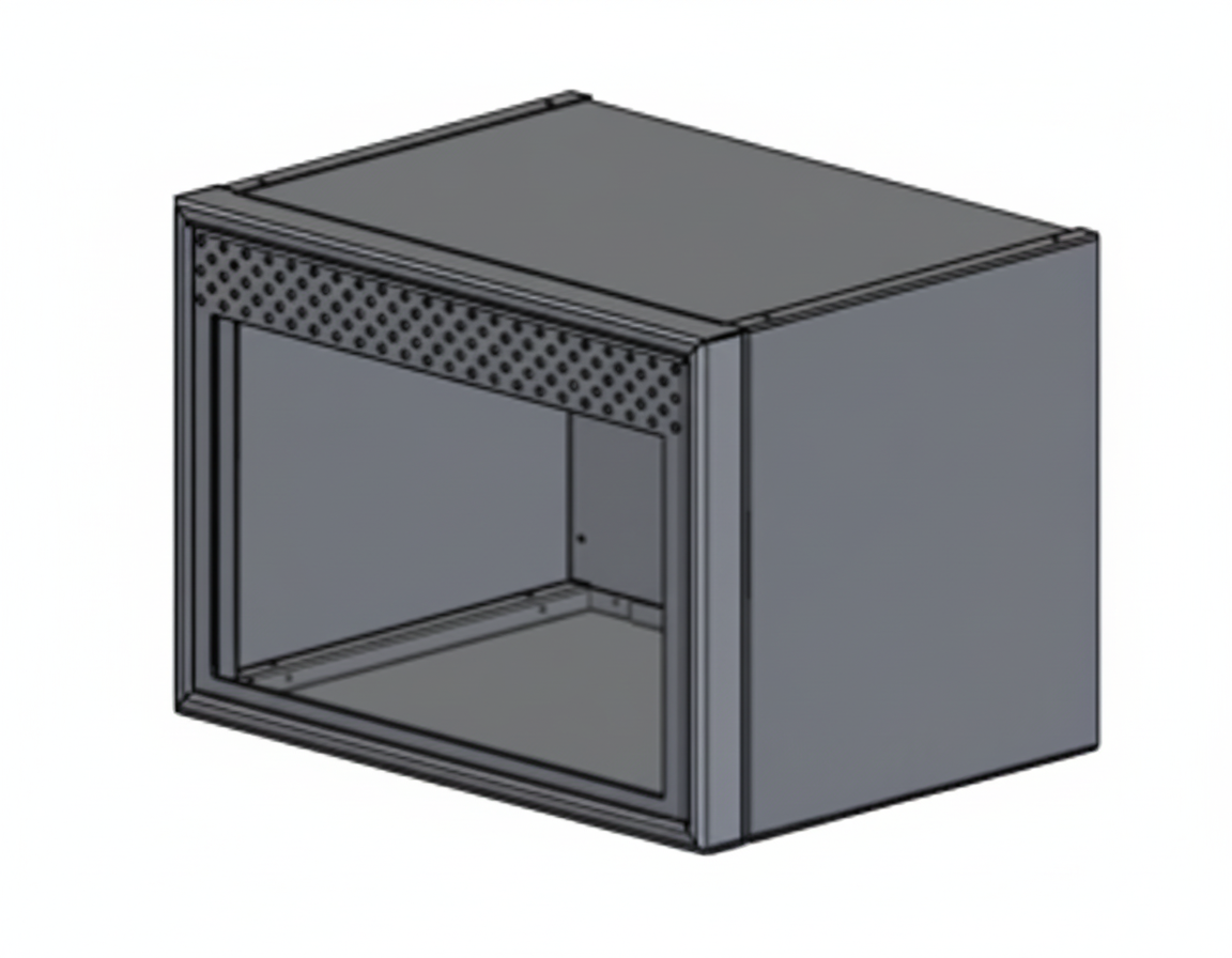 Ekko Microwave Cabinet - 24"x18"x17" - Microwave