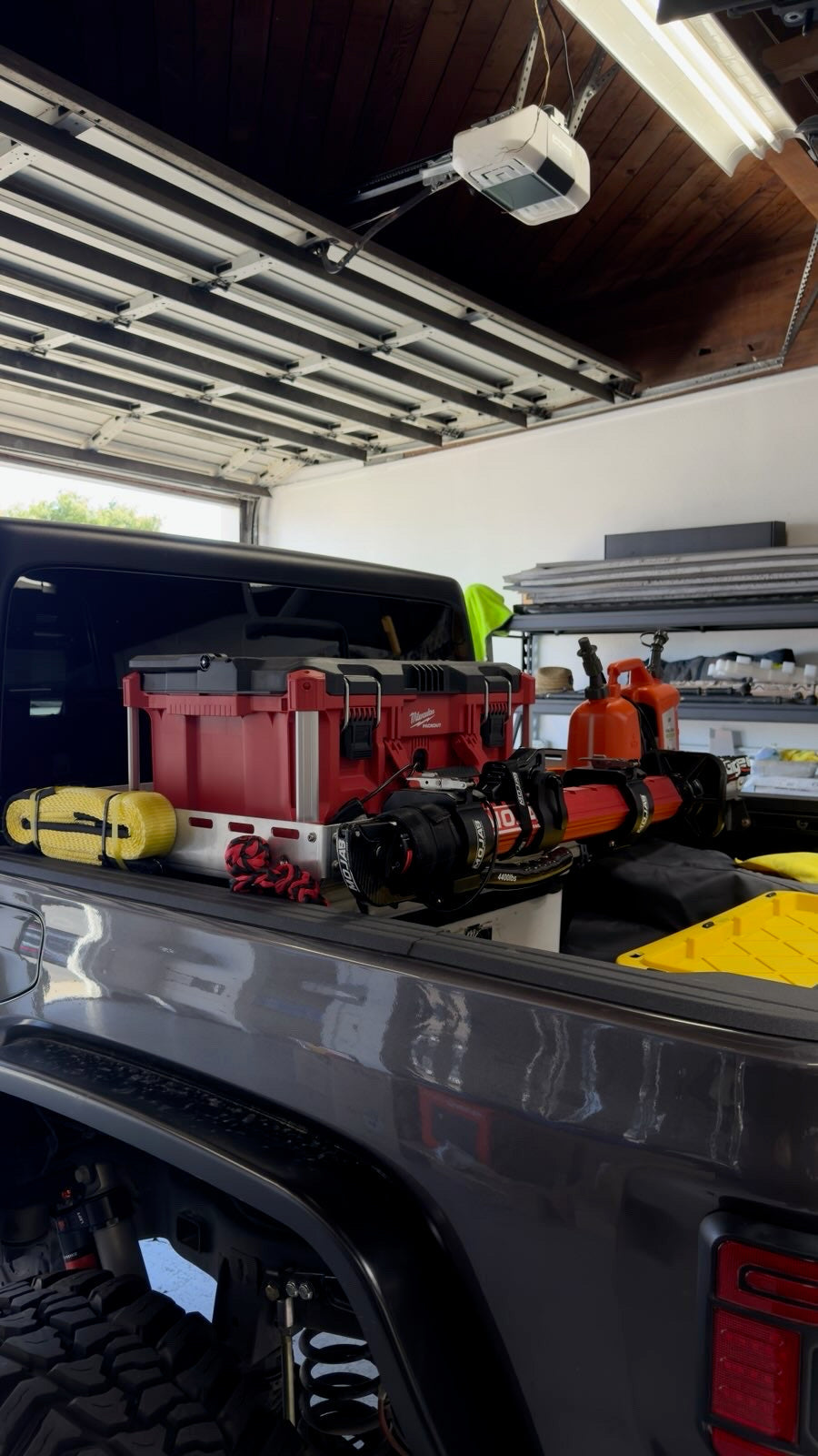 CarbonPro Hydraulic Jack with Mounting Clamps MLH 48'' MOJAB OFFROAD