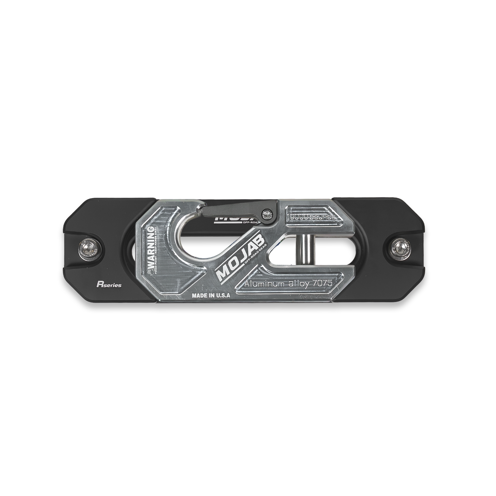 Aluminum Recessed Winch Shackle with Fairlead Kit.(LIFE TIME WARRANTY*) MOJAB OFFROAD