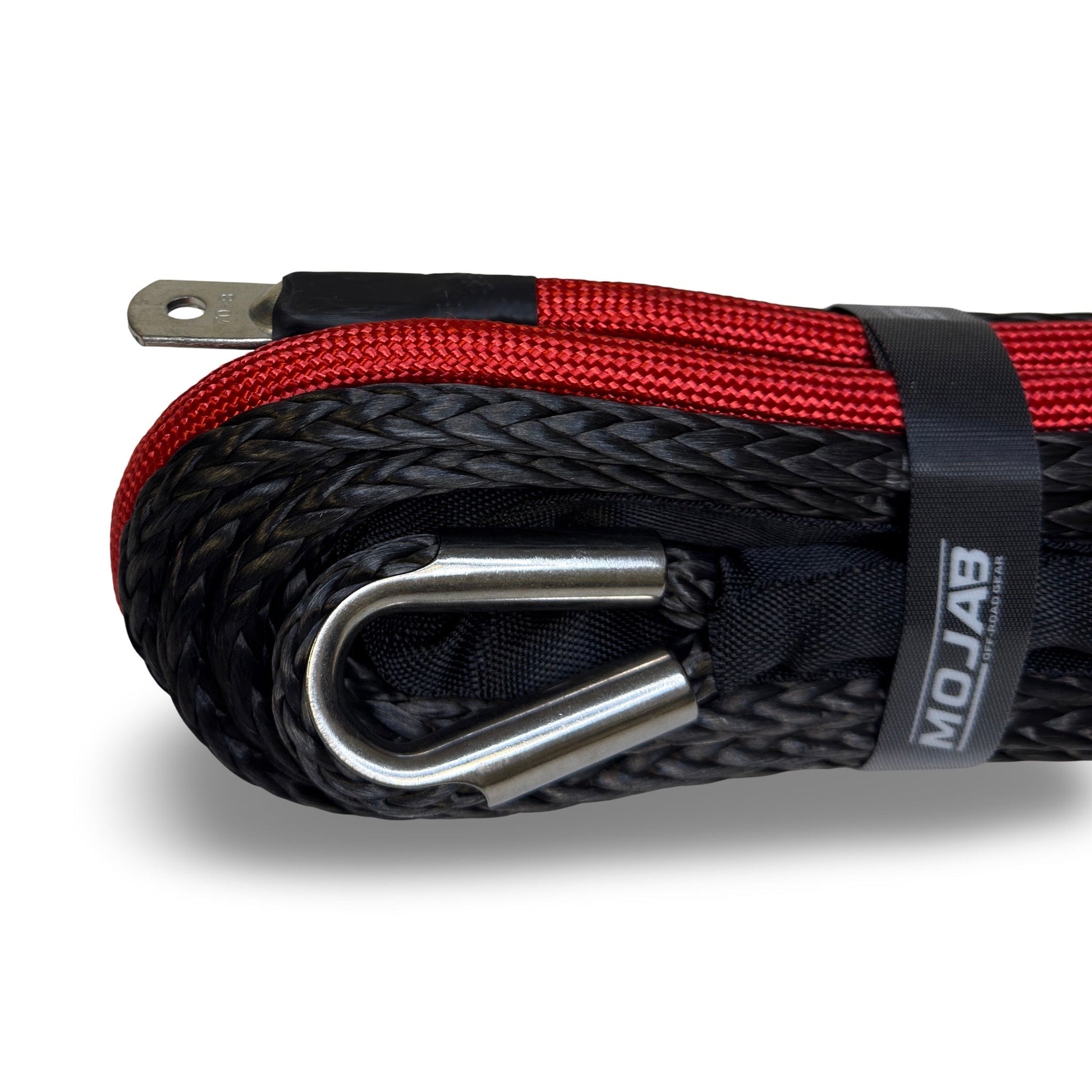 7/16” X 85’ Synthetic winch line MOJAB OFFROAD