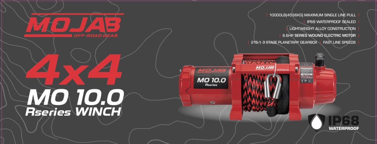 MO 10.0 Competition Electric Winch MOJAB OFFROAD