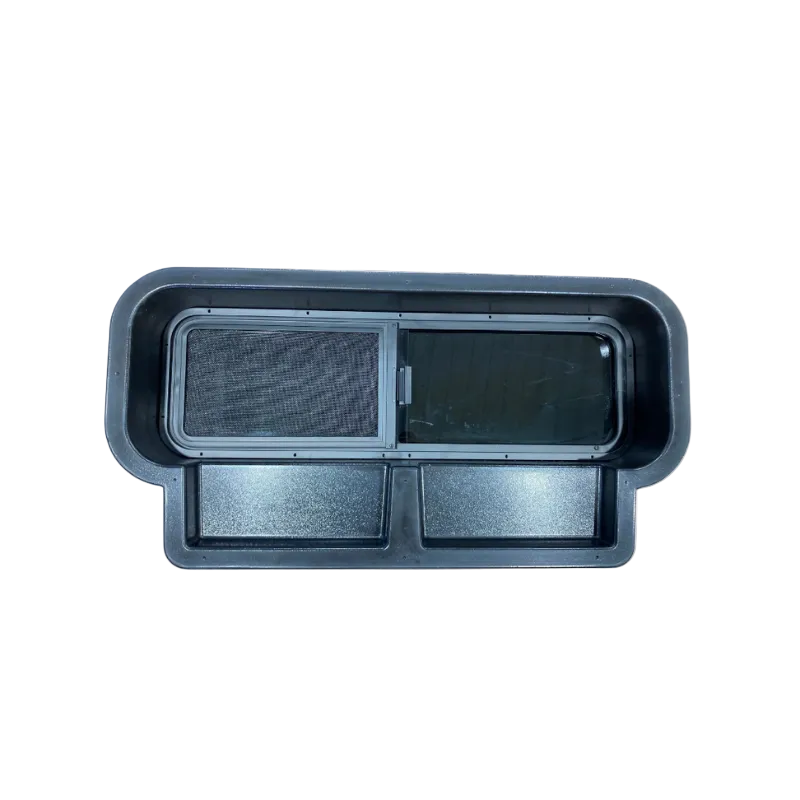 Mercedes Sprinter 10x33 Bunk Window Trim Ring with Storage Cubbies GoCode