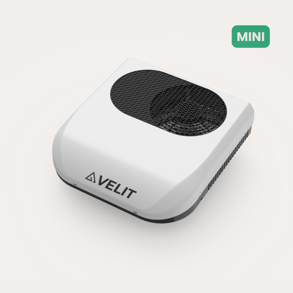 Velit 2000R Mini - 12V/48V Rooftop Air Conditioner velitcamping