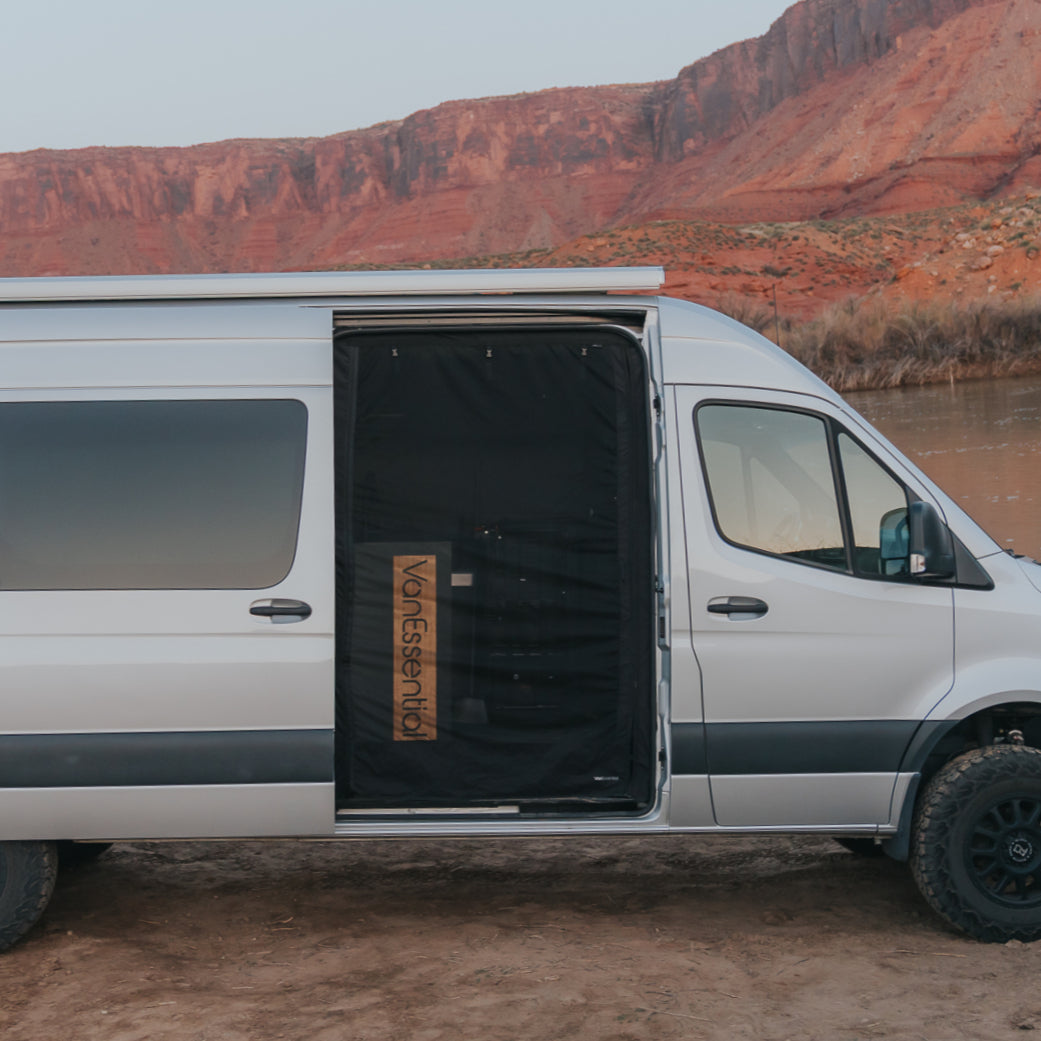 Mercedes Sprinter Bug Screen - Sliding Door VanEssential