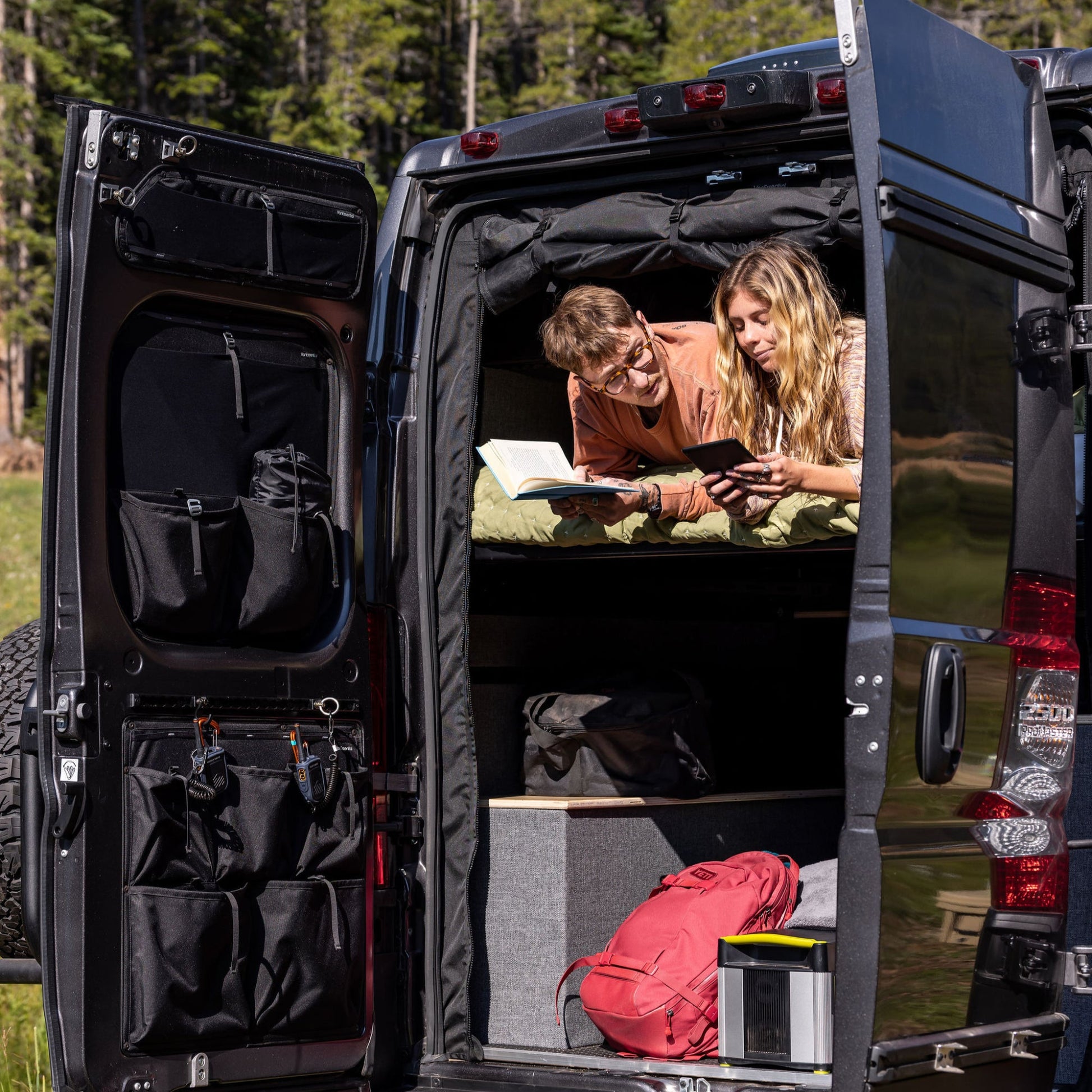 Ram Promaster Middle Rear Door Storage Panels (Pair) VanEssential