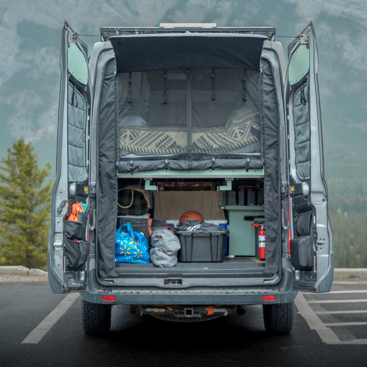 Ford Transit Bug Screen - Rear Door VanEssential