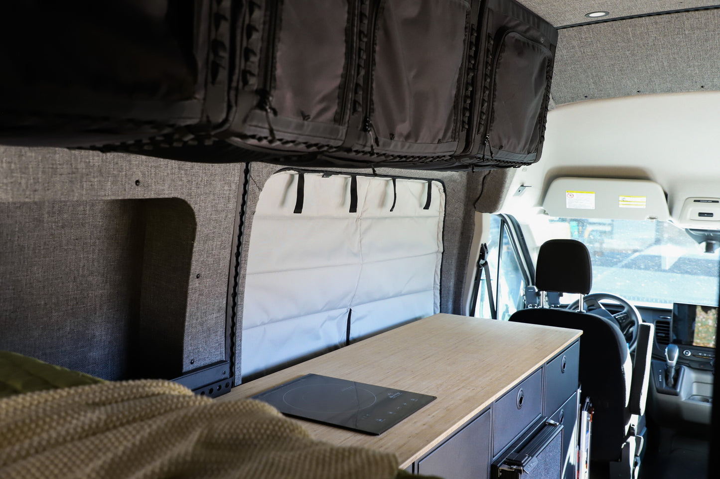Mercedes Sprinter Stealth Crew Window Cover VanEssential