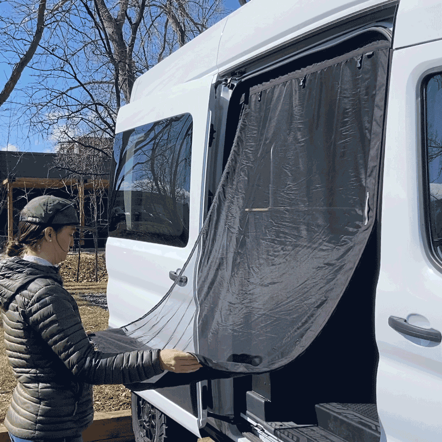 Ford Transit Bug Screen - Sliding Door VanEssential