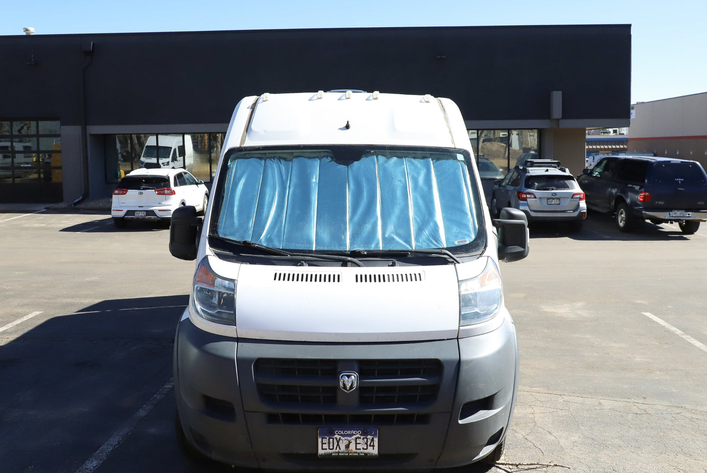 Ram Promaster Reflective Front Windshield Cover VanEssential