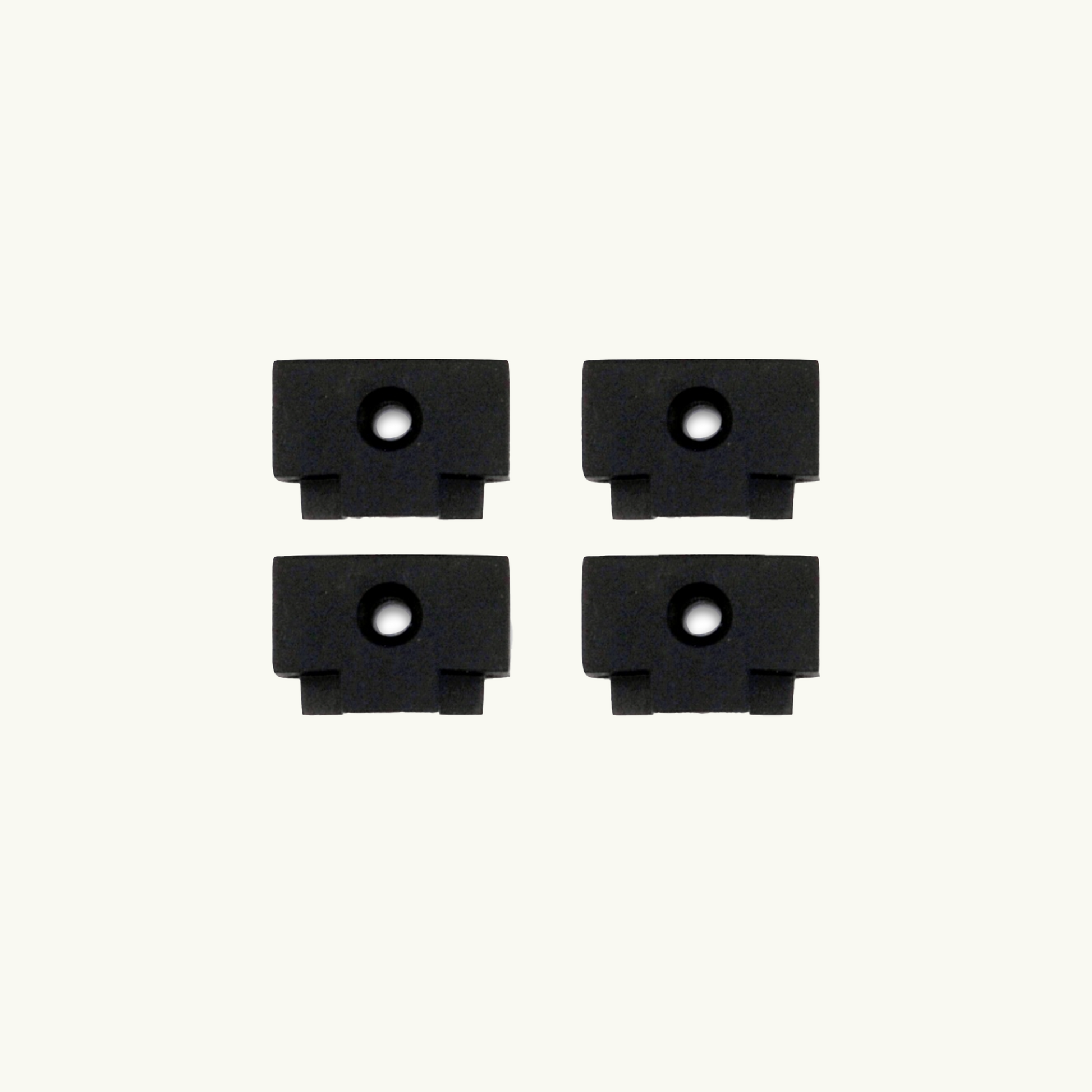 Venture L-Track Rectangle End Caps (4 Pack) VanEssential