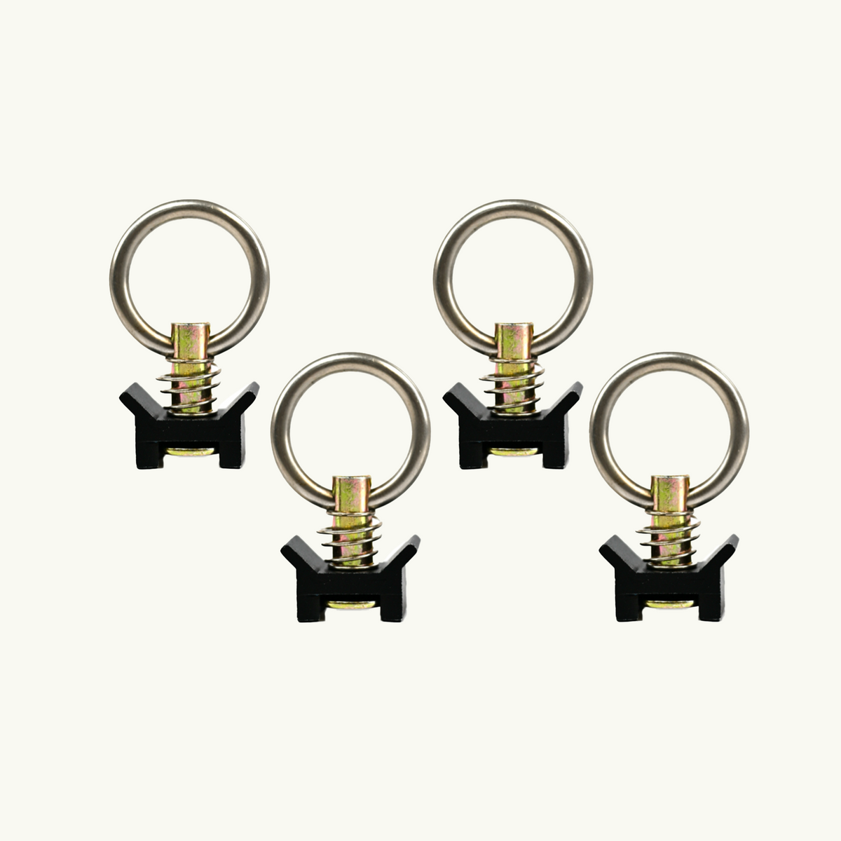 Venture L-Track Adjustable Tie Down Ring (4 Pack) VanEssential