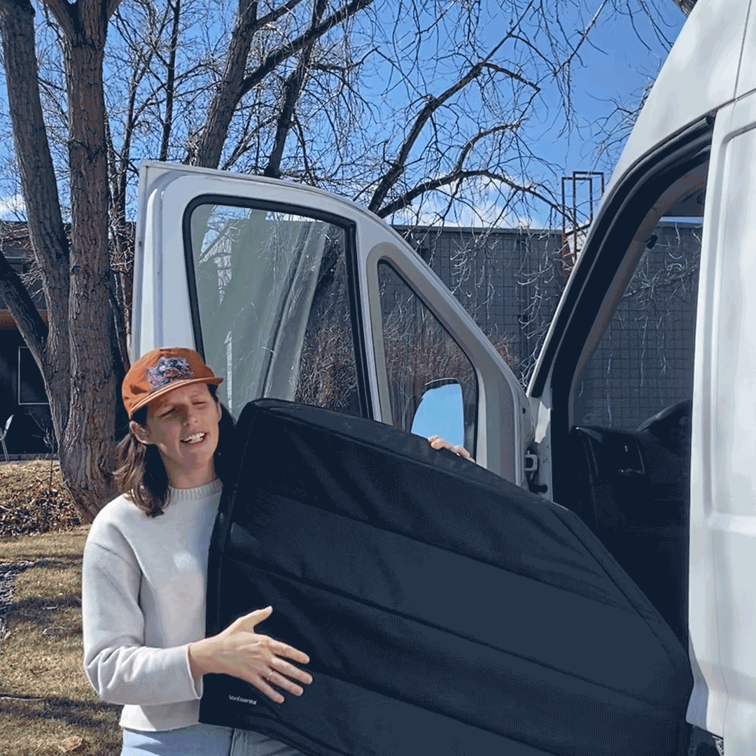 Ram Promaster Stealth Front Door Window Covers (Pair) VanEssential