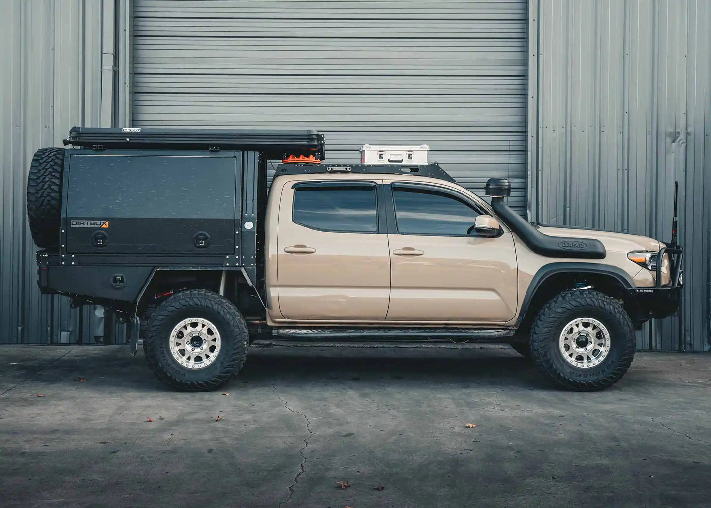 DRIFTR Toyota Tacoma Roof Rack (2005-2023) Backwoods Adventure Mods