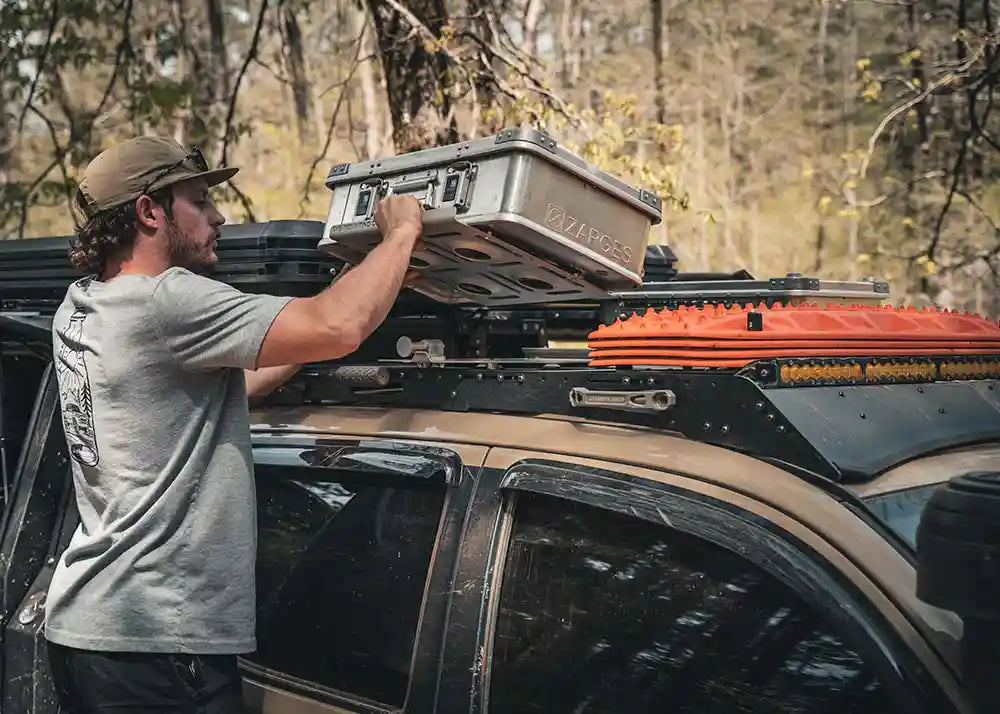 DRIFTR Toyota Tacoma Roof Rack (2005-2023) Backwoods Adventure Mods