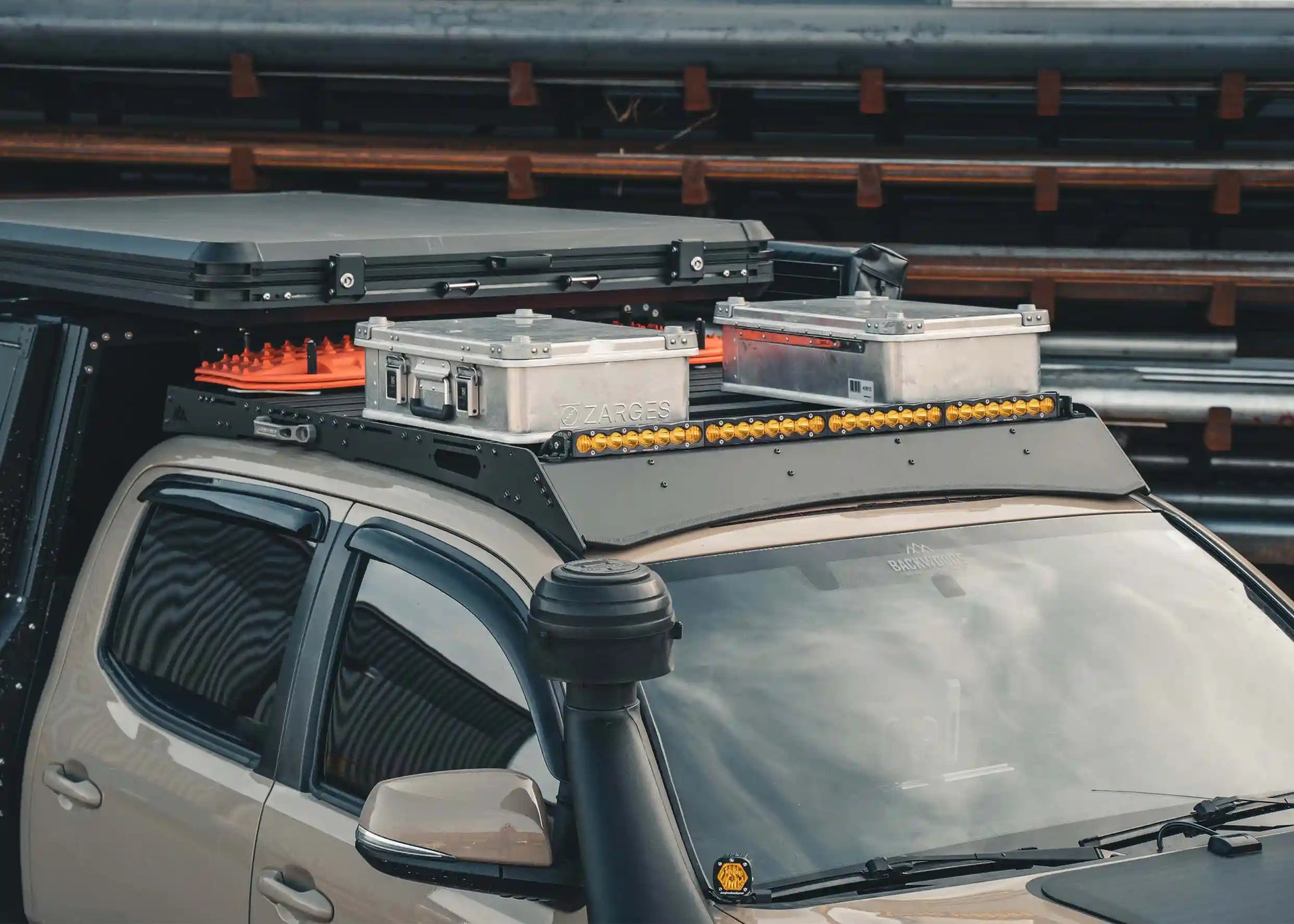 DRIFTR Toyota Tacoma Roof Rack (2005-2023) Backwoods Adventure Mods