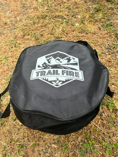 Trail Fire Grill Bundle (Includes Pizza Stone and Carry Bag) Trail Fire