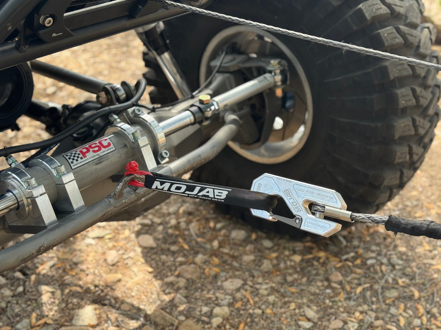 Micro Soft Shackle 3/16'' x 6'' – Keychain & Recovery (Lifetime Warranty) MOJAB OFFROAD
