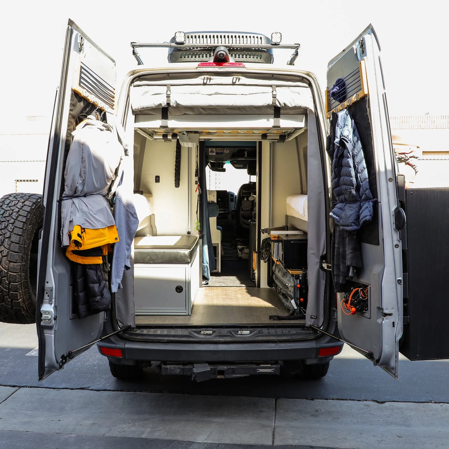 STOP-STAY™ Door Safety System for Mercedes Sprinter (Patented) Canyon Adventure Vans