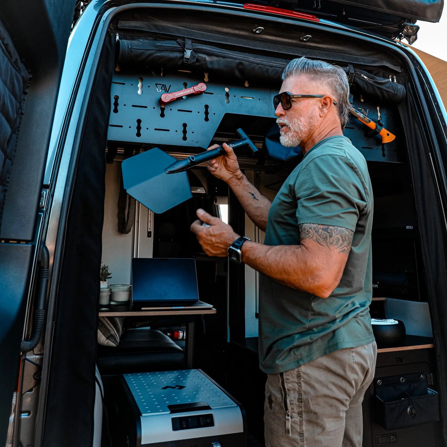 Upper Gear Panel for '21 - '24 Revel Canyon Adventure Vans