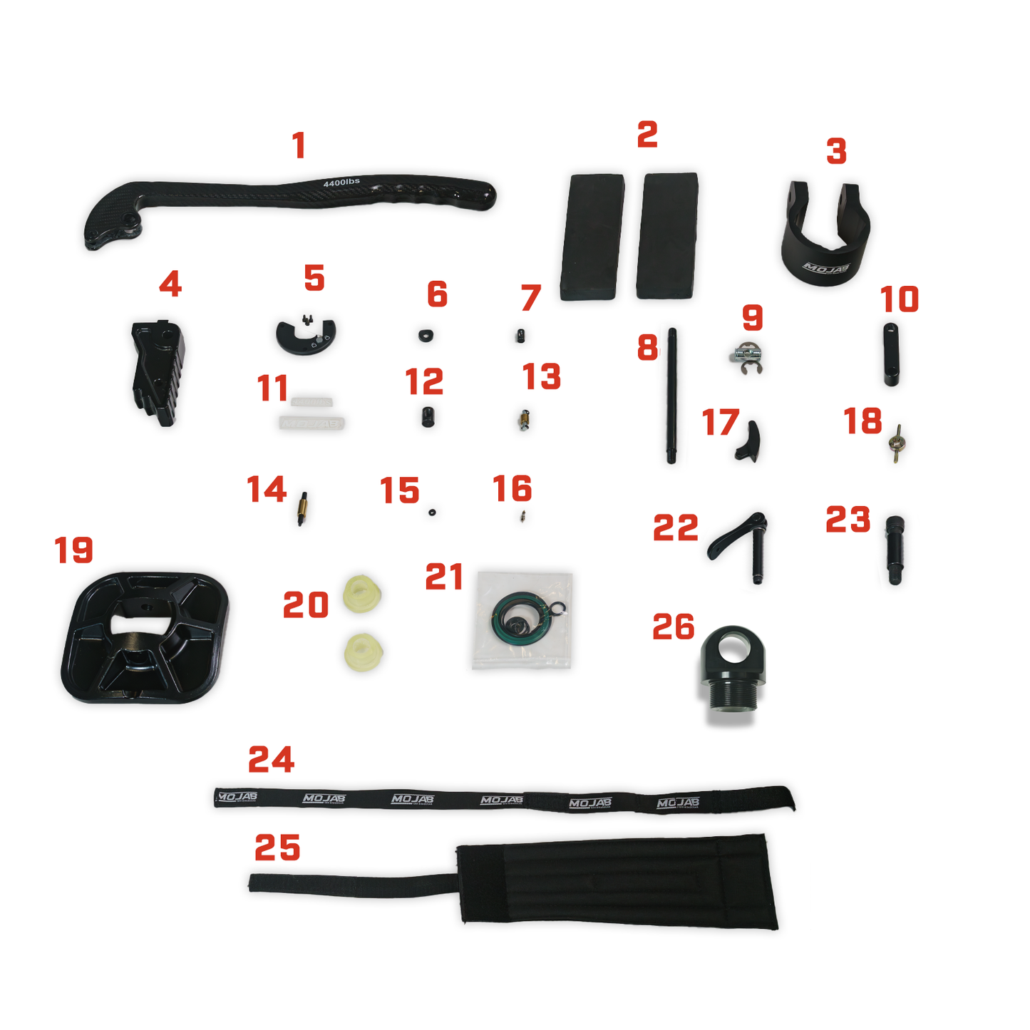 Hydraulic Jack Spare Parts MOJAB OFFROAD