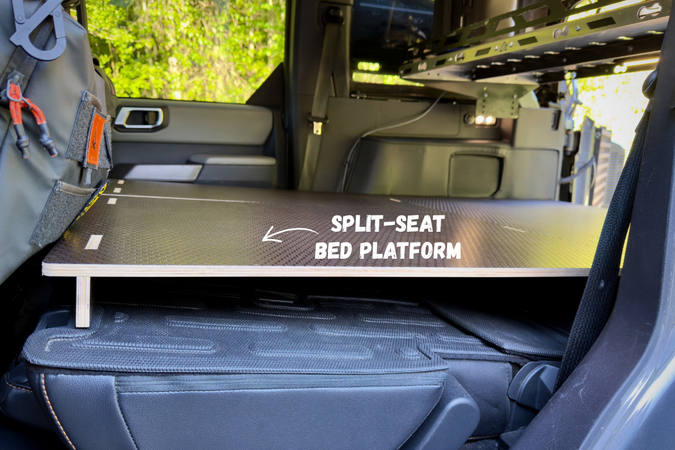 Toyota 4Runner | Dual Drawer Storage System & Bed Platform | 6th Gen (2025+) Solid Wood Worx