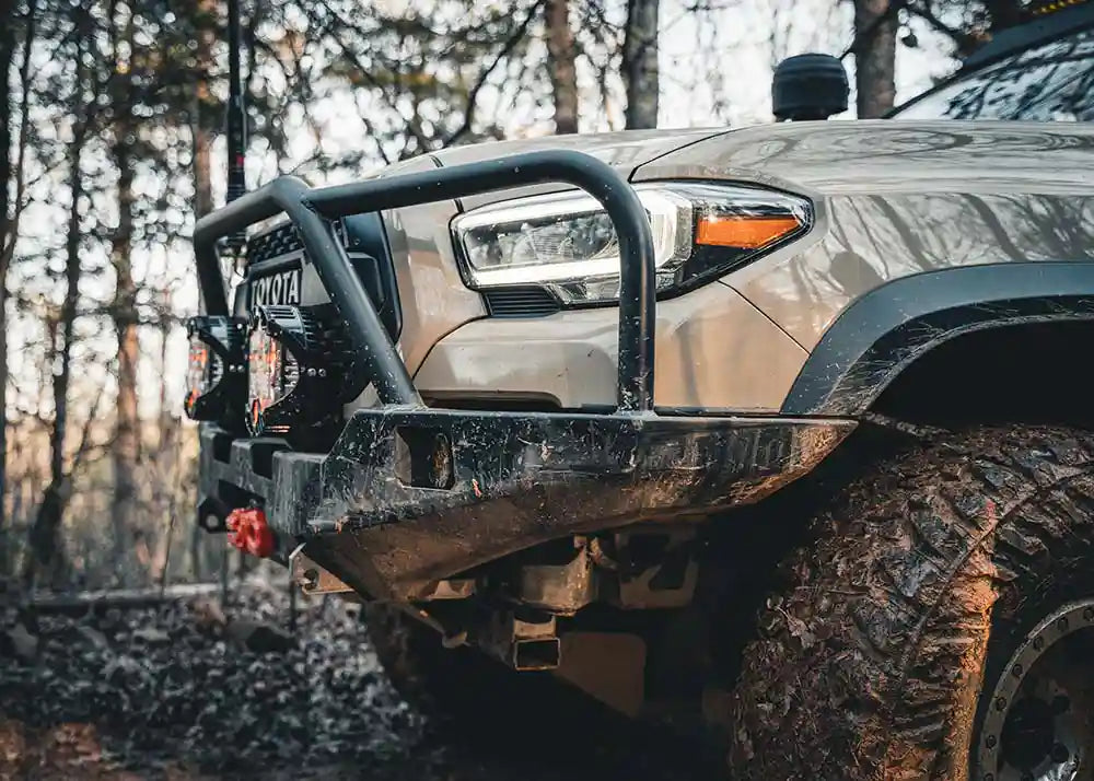 Hi-Lite Overland Toyota Tacoma Front Bumper 3rd Gen (2016-2023) [Bull Bar]
