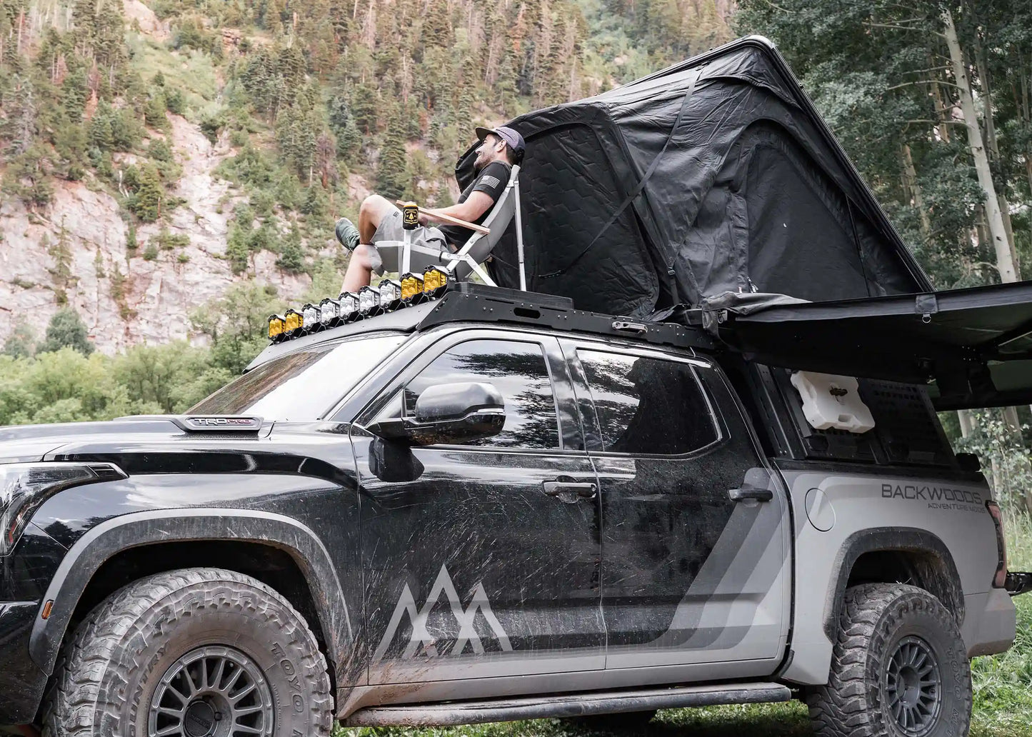 DRIFTR Toyota Tundra Roof Rack (2022-2026) Backwoods Adventure Mods